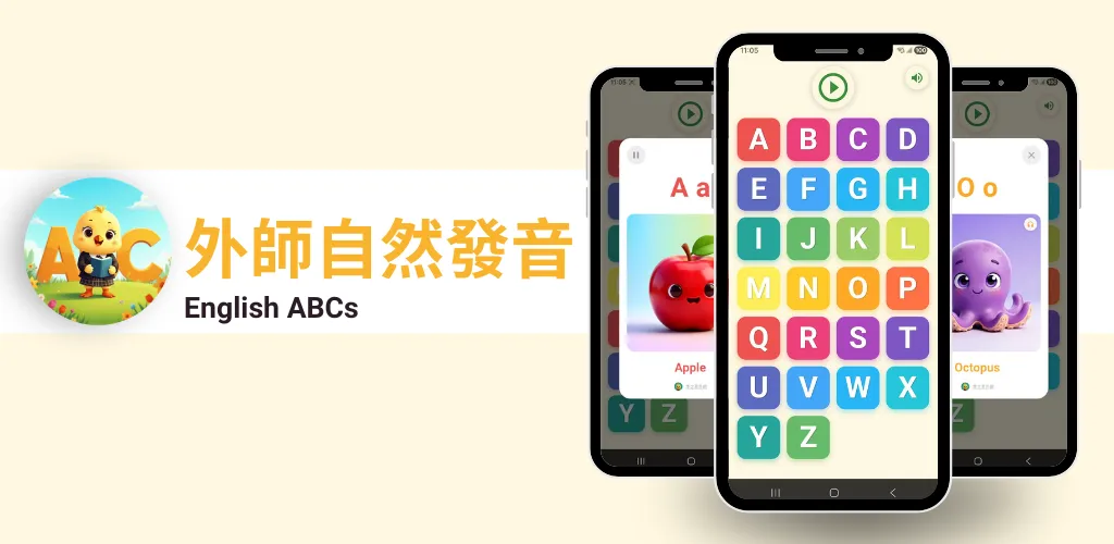 外師自然發音 English ABCs
